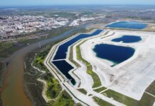 Mesa de la Ría pide a la Audiencia que paralice las obras de Fertiberia y resuelva el incidente promovido por la Fiscalía